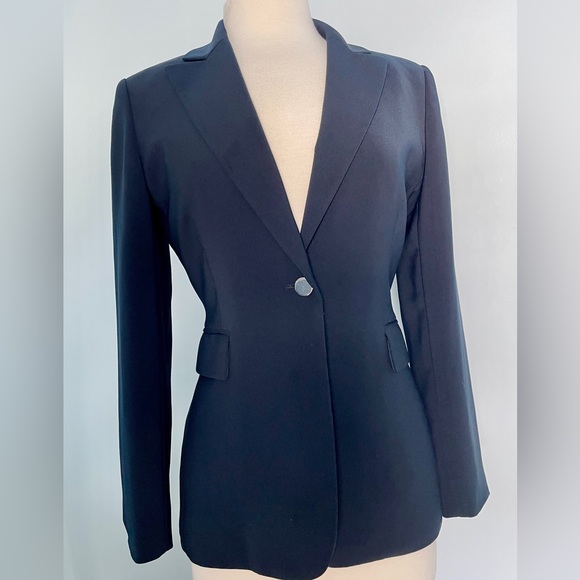 Tahari Black Blazer 4 - Picture 1 of 5